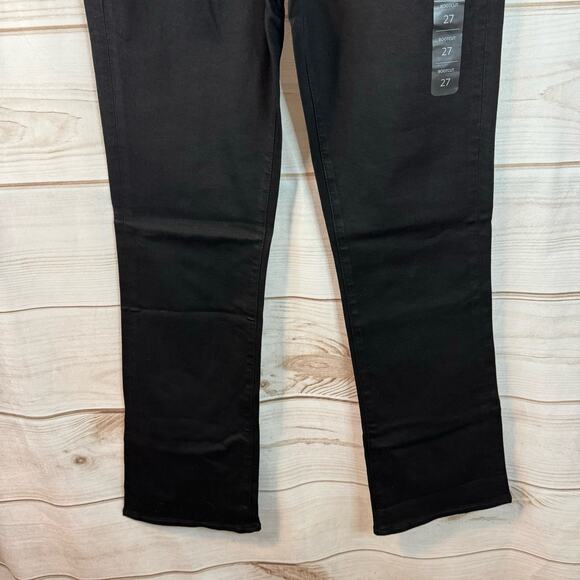 J. Crew Black Bootcut Jean in All-Day Stretch Waist Size 27 - Picture 3 of 10